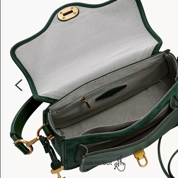 Fossil Heritage Top Handle Crossbody brand-new with tag - Picture 5 of 5